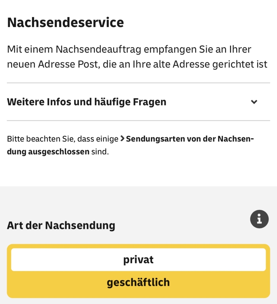 Nachsendeauftrag-Formular Deutsche Post - Richtig Online Ausfüllen